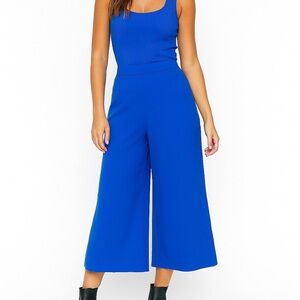 Brand new with tags! Lauren Ralph Lauren Blue Wide Leg Pants! Gauchos!